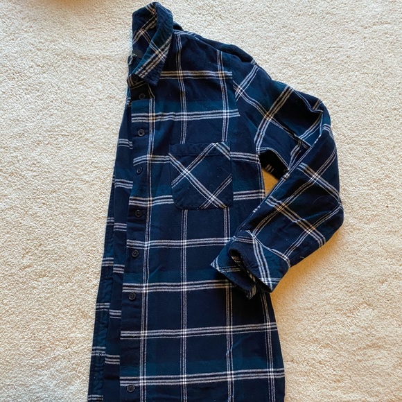 KUT Dark Blue Flannel - Picture 2 of 4